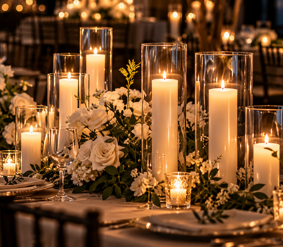 Couples wedding scene